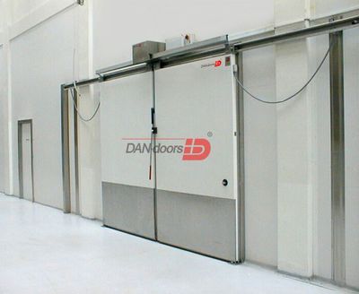 電動雙開平移門